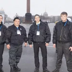 Охрана олимпийского огня 27 октября 2013 - фото 1