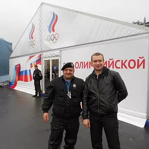 Охрана олимпийского огня 27 октября 2013 - фото 1