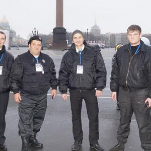 Охрана олимпийского огня 27 октября 2013 - фото 1